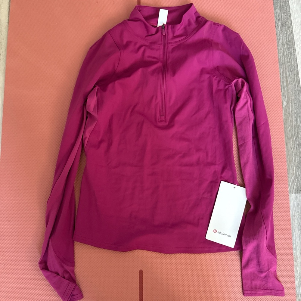 lululemon athletica Magenta Long Sleeve Top